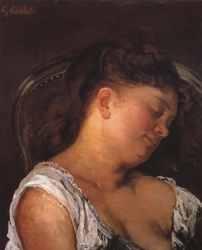 Gustave Courbet Sleeping woman China oil painting art